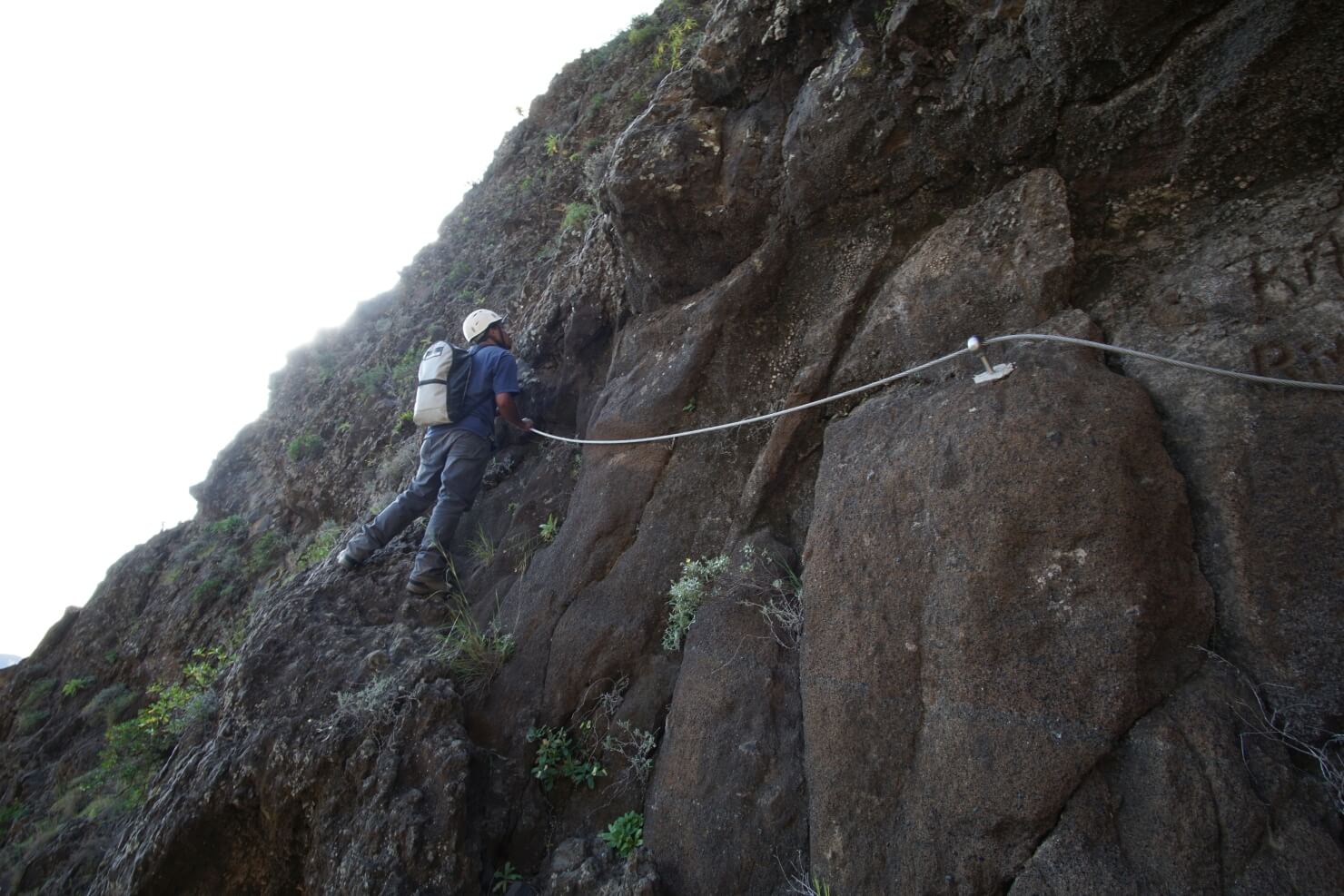 Eher wandern als Klettern