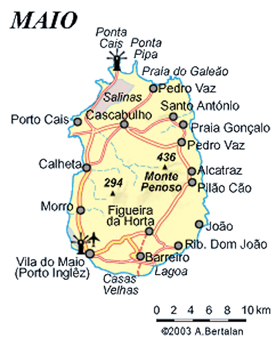 Details zur Badeinsel Maio