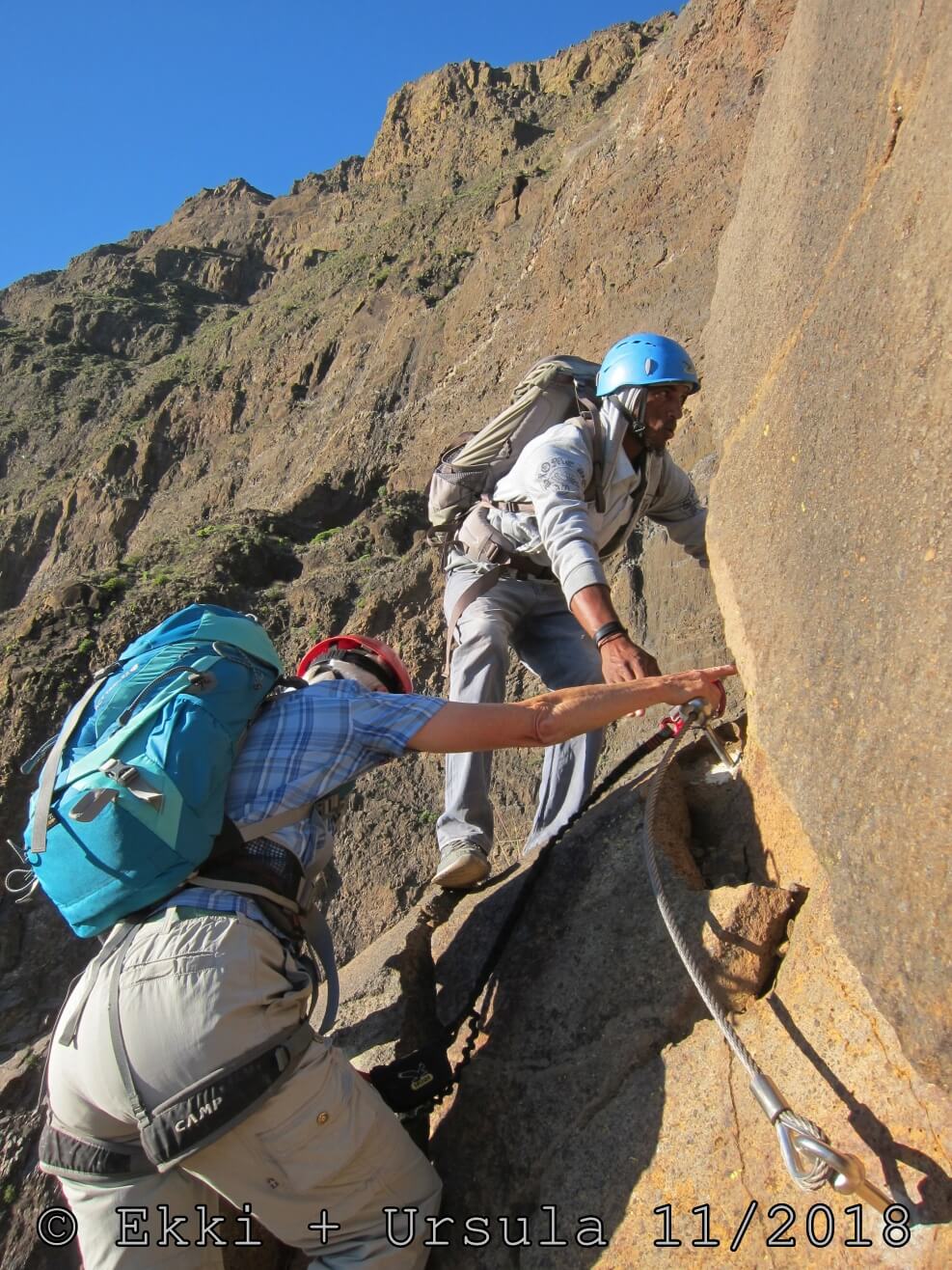 Via Ferrata Roberto Tour 209 - reiner fels