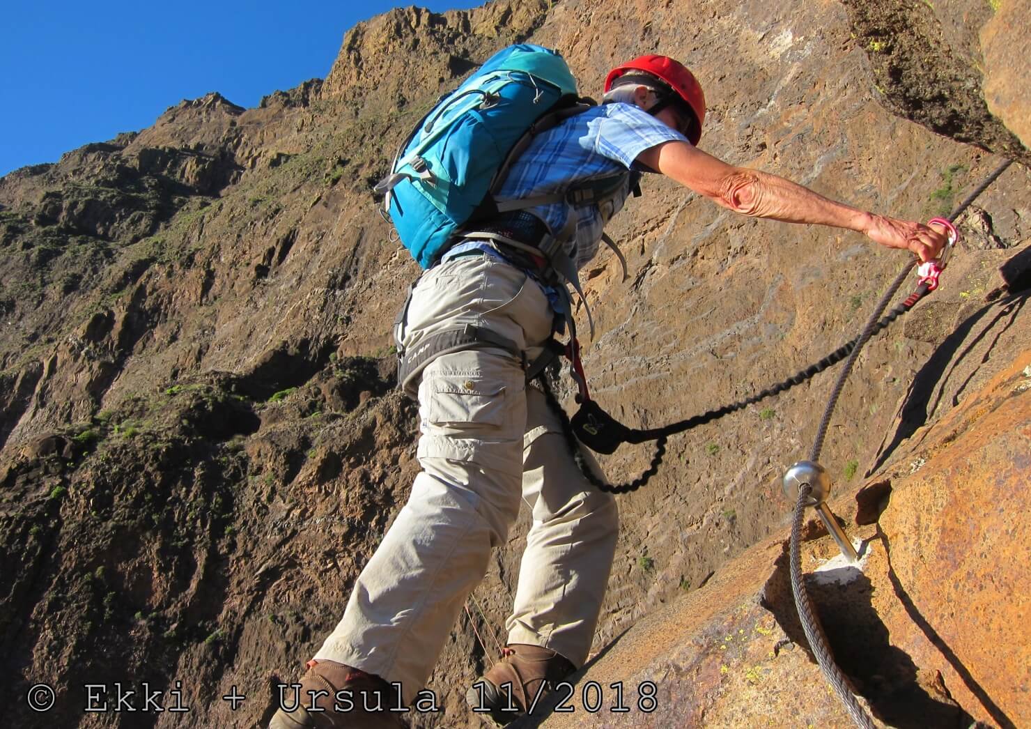 Via Ferrata Roberto Tour 209 - reiner fels