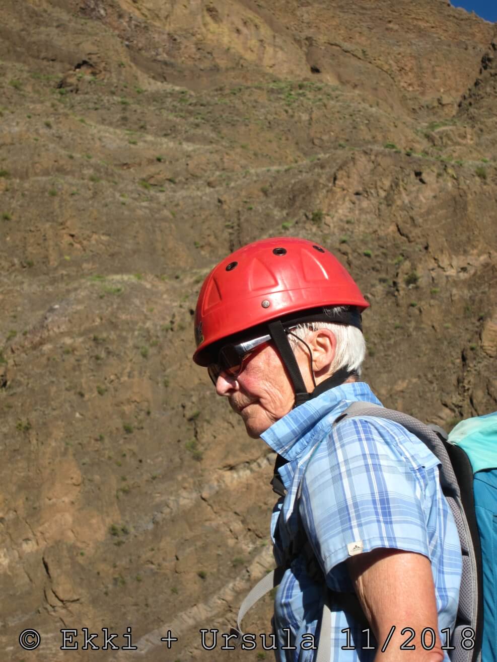 Via Ferrata Roberto Tour 209 - senkrechte wände