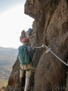 Via Ferrata Roberto Tour 209 - perfekte sicherung