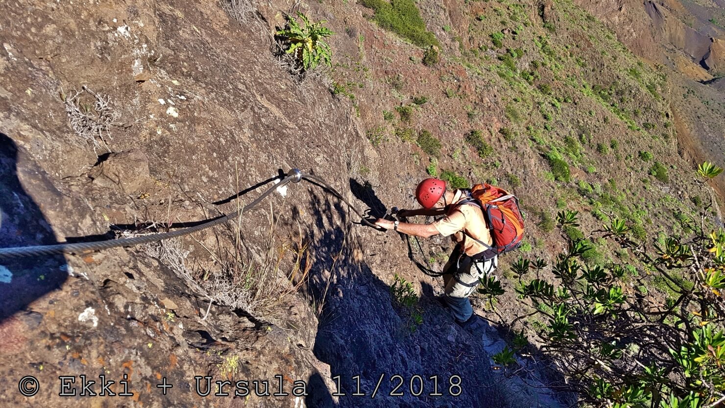 Via Ferrata Roberto Tour 209 - es wird wieder leichter