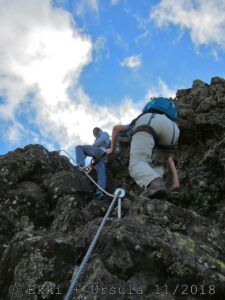 Via Ferrata Roberto Tour 209 - seilversichert, aber nicht so ausgesetzt