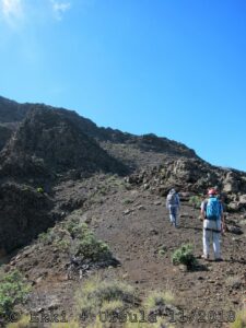 Via Ferrata Roberto Tour 209 - letzter grataufschwung um 12.22uhr