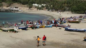 Am Strand von Tarrafal