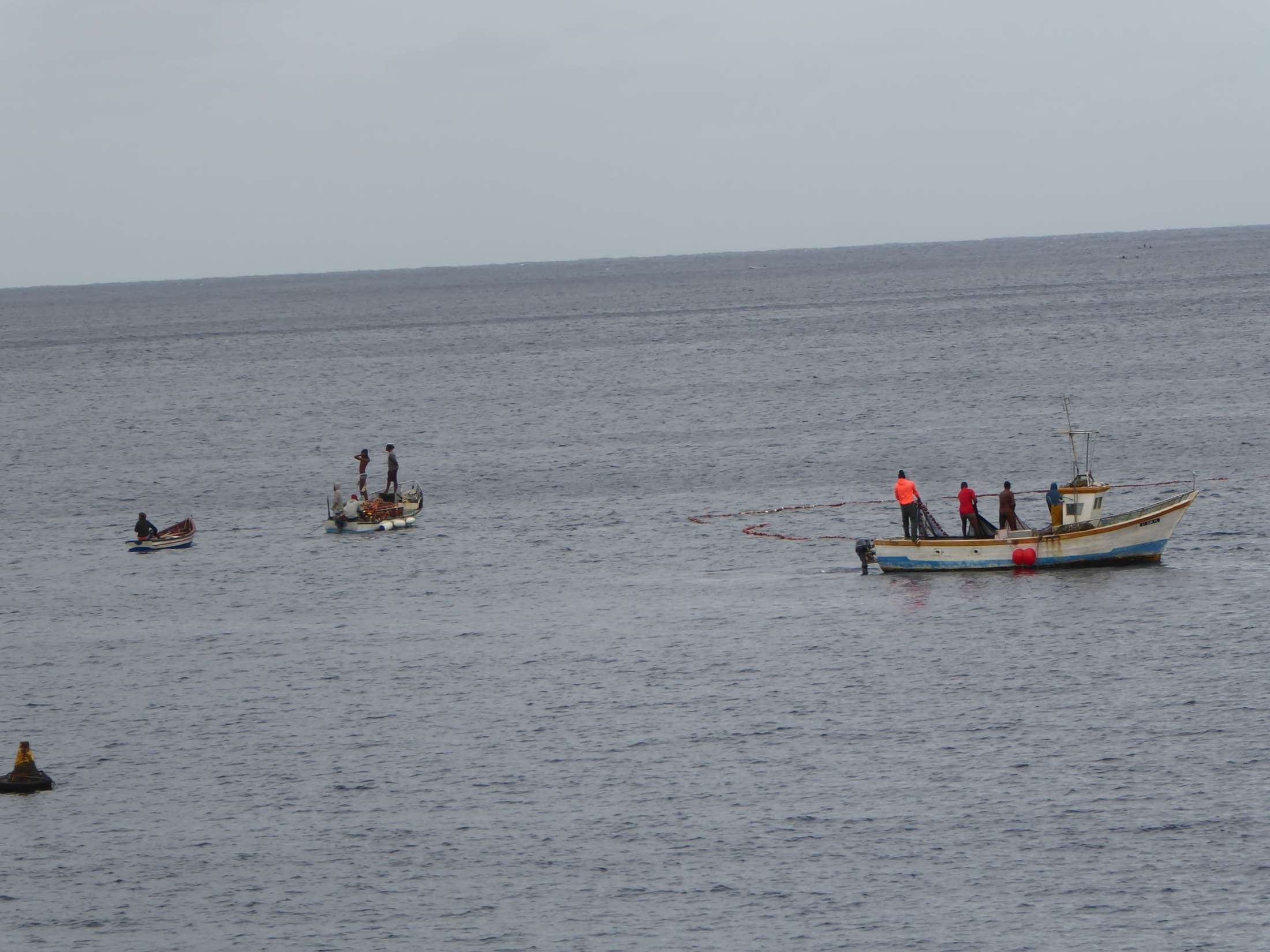 Fischerboote auf dem Meer