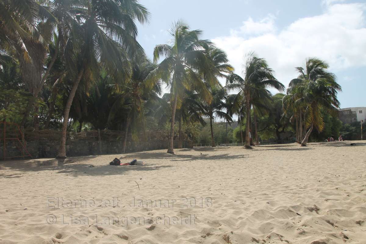 Palmenstrand von Tarrafal