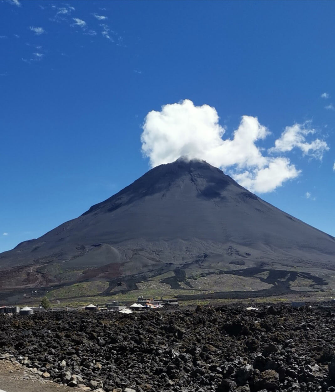Blick auf den Pico de Fogo