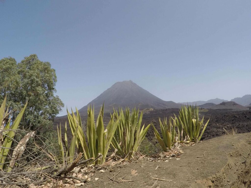Blick auf den Pico de Fogo