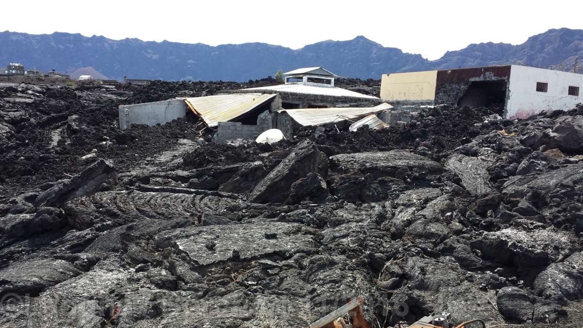 Der Ausbruch November/Dezember 2014 hat sehr vieles zerstört