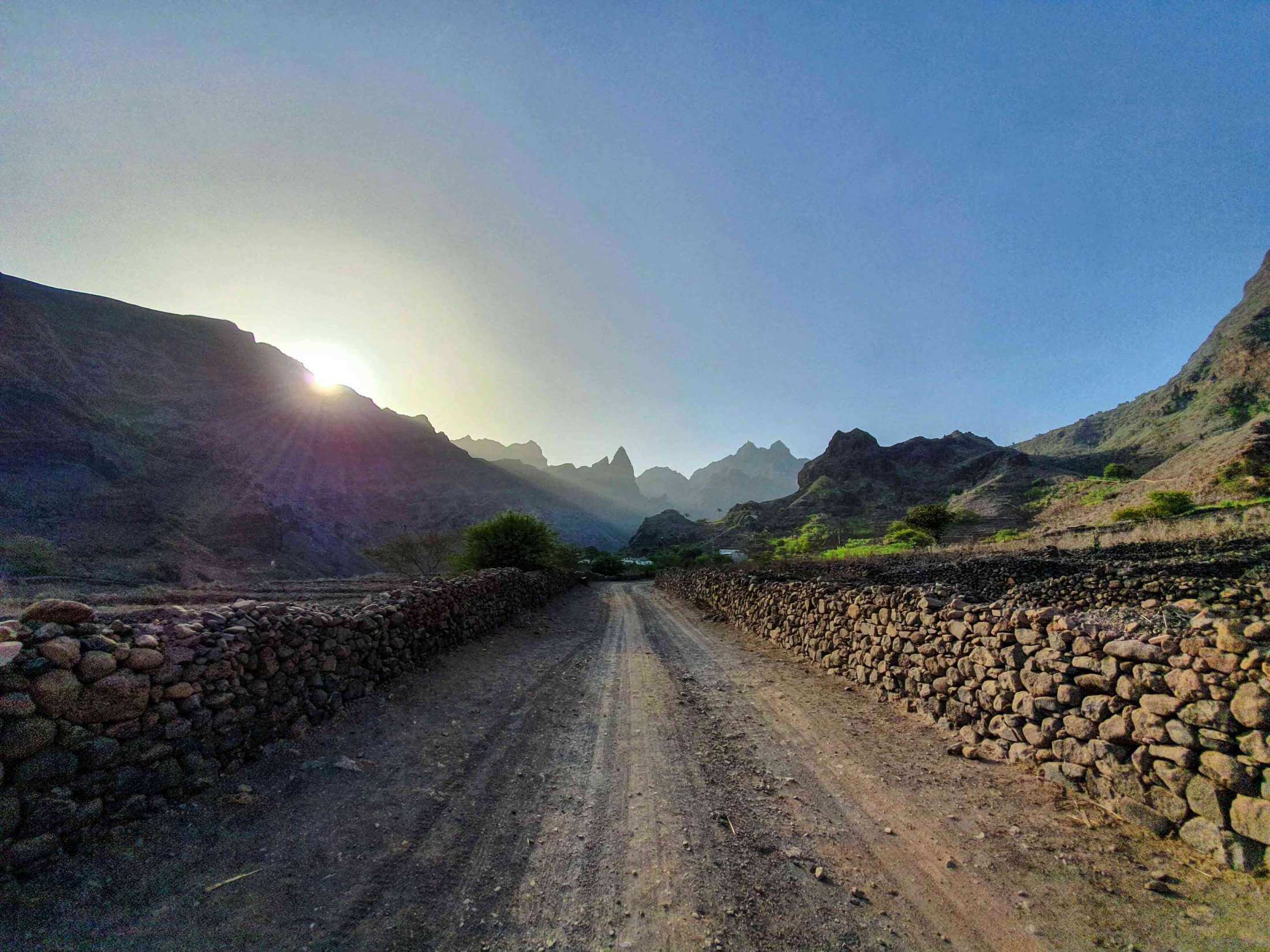 Einstieg in die Küstenwanderung