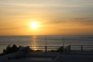 Traumhafter Sonnenuntergang auf São Nicolau