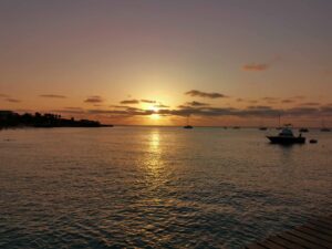 Traumhafter Sonnenuntergang in Tarrafal