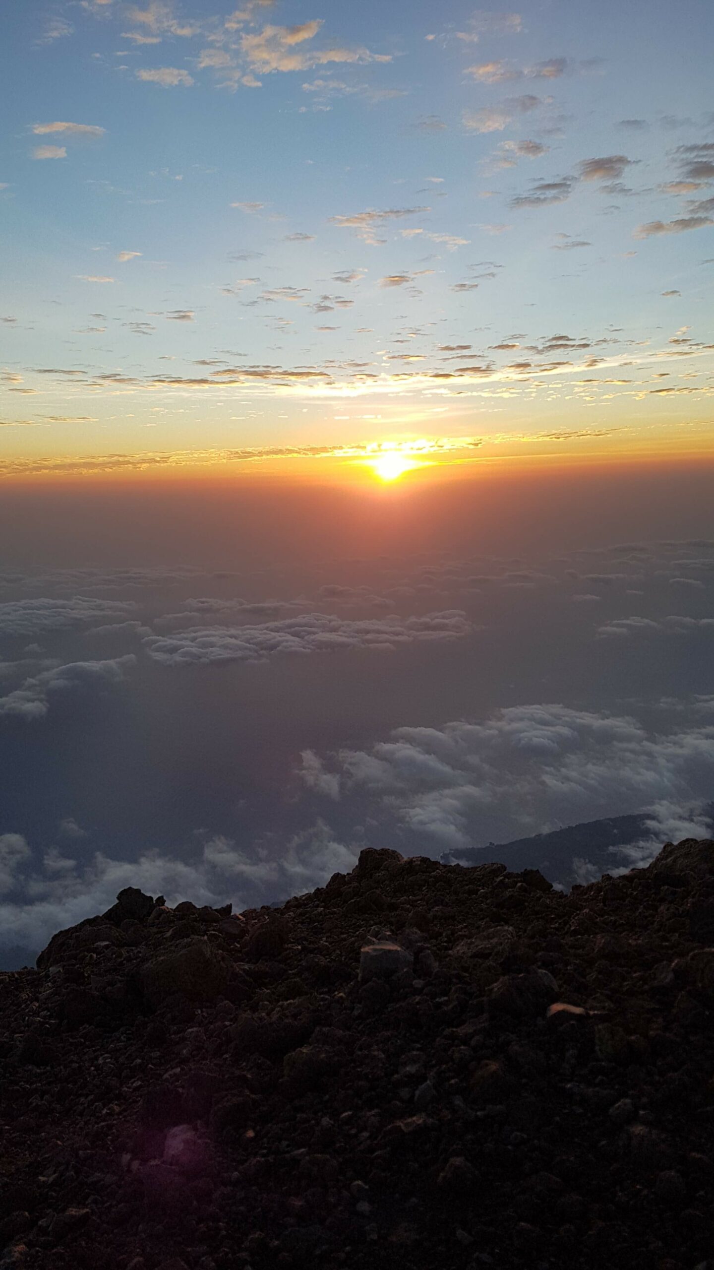 Sonnenaufgang auf Fogo