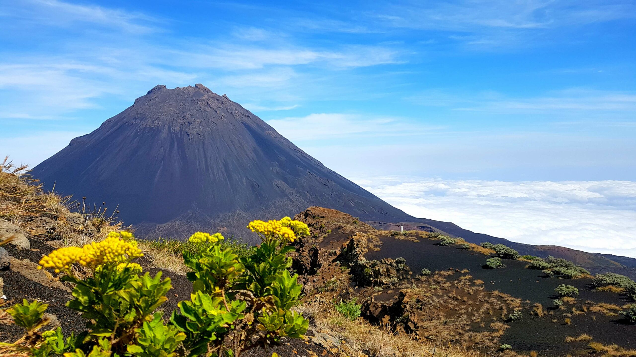 Blick auf den Pico de Fogo