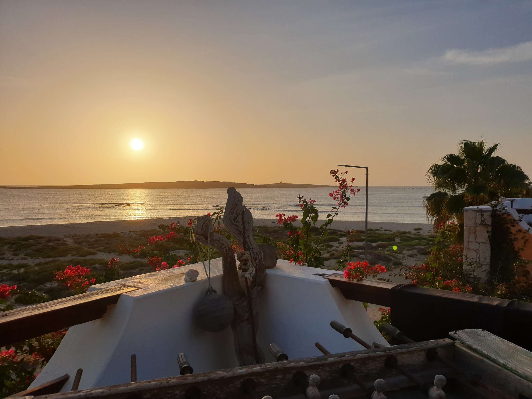 Traumhafter Sonnenuntergang auf Boa Vista