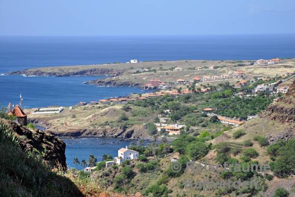Weltkulturerbe Cidade Velha Blick in die alte (Haupt) Stadt (Standort hinter dem Fort)